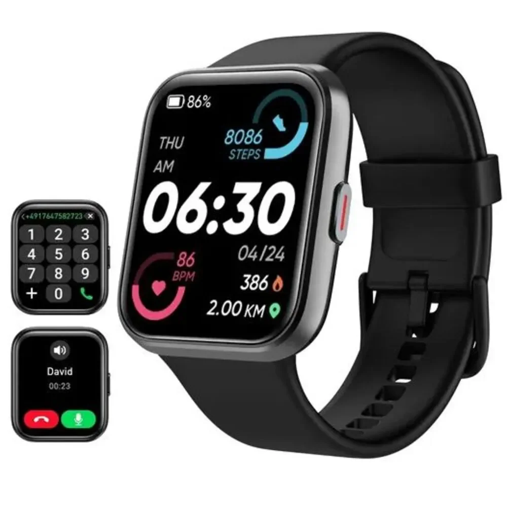 Tensky Smart Watch Answer/Make Calls Alexa Built-in Fitness Tracker iOS Android